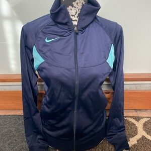 NIKE Navy Blue Sports Jacket Size Small